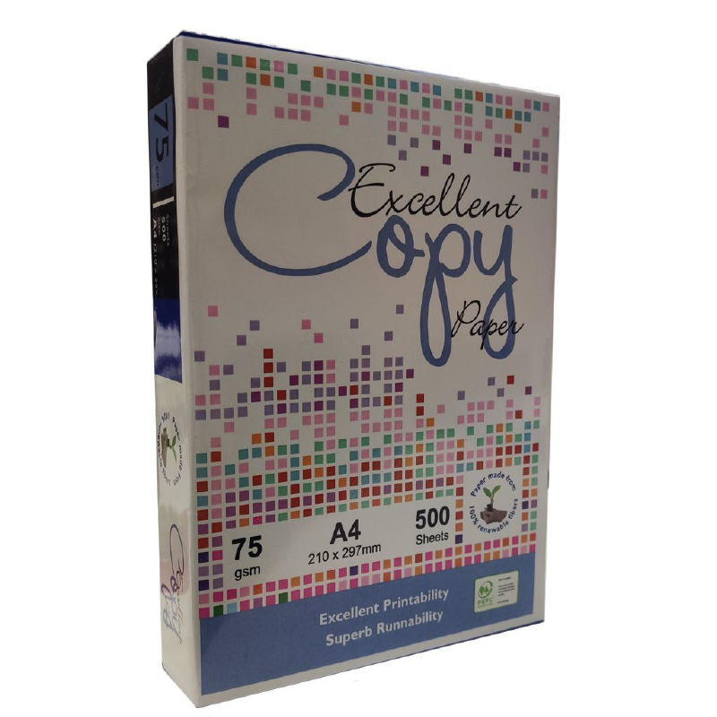 Папір для друку EXCELLENT COPY A4, 75 г/м2, 500 арк.,